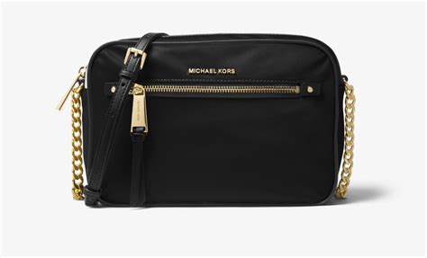 michael michael kors polly large nylon crossbody|MICHAEL Michael Kors Polly Large Nylon Crossbody.